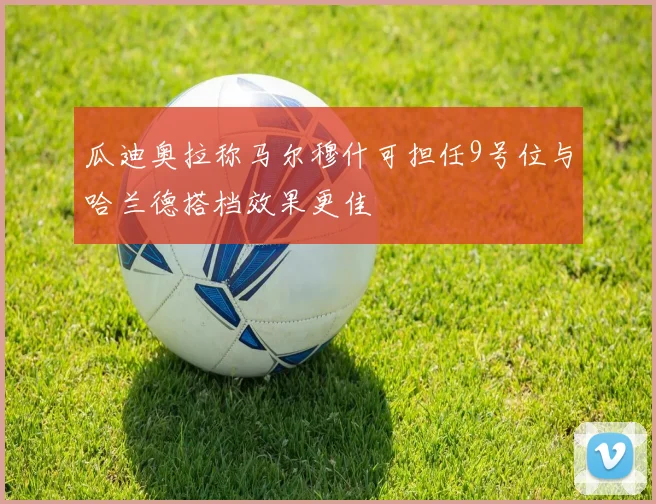 瓜迪奥拉称马尔穆什可担任9号位与哈兰德搭档效果更佳