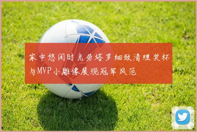 家中悠闲时光劳塔罗细致清理奖杯与MVP小雕像展现冠军风范